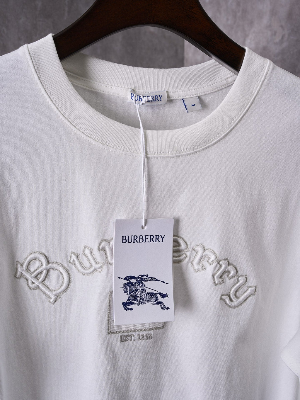 Burberry Embroidered T-Shirt
