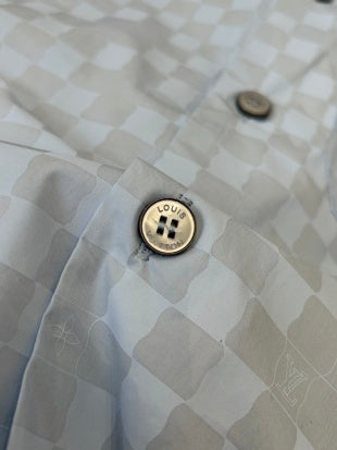 LV Casual Short-Sleeve Shirt & Short Set