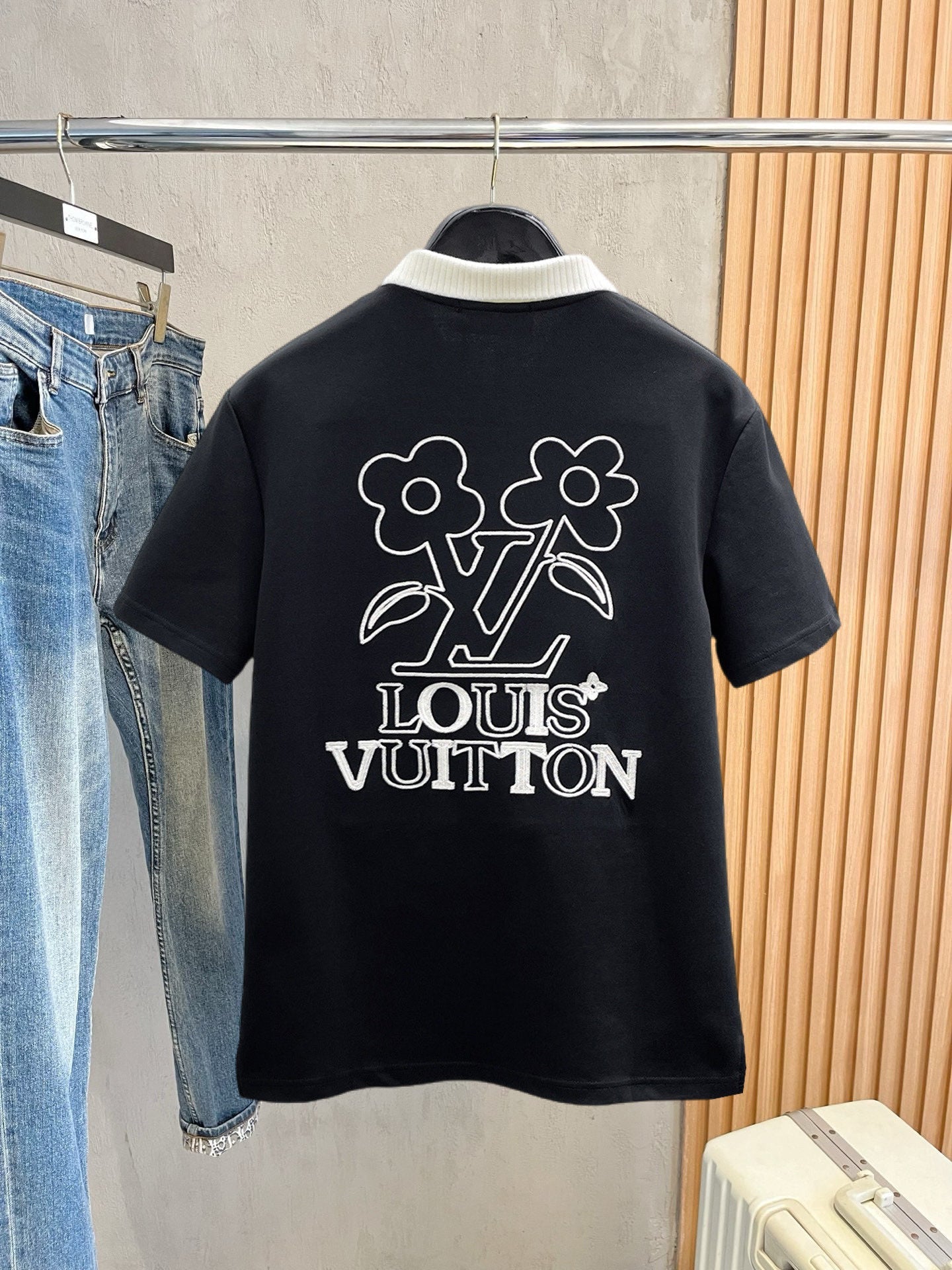 LV Embroidered Polo Shirt