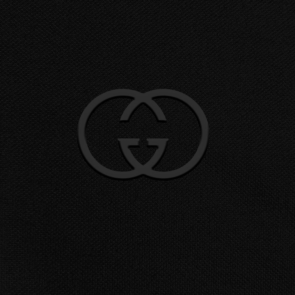 Gucci foam letter lapel  Polo shirt