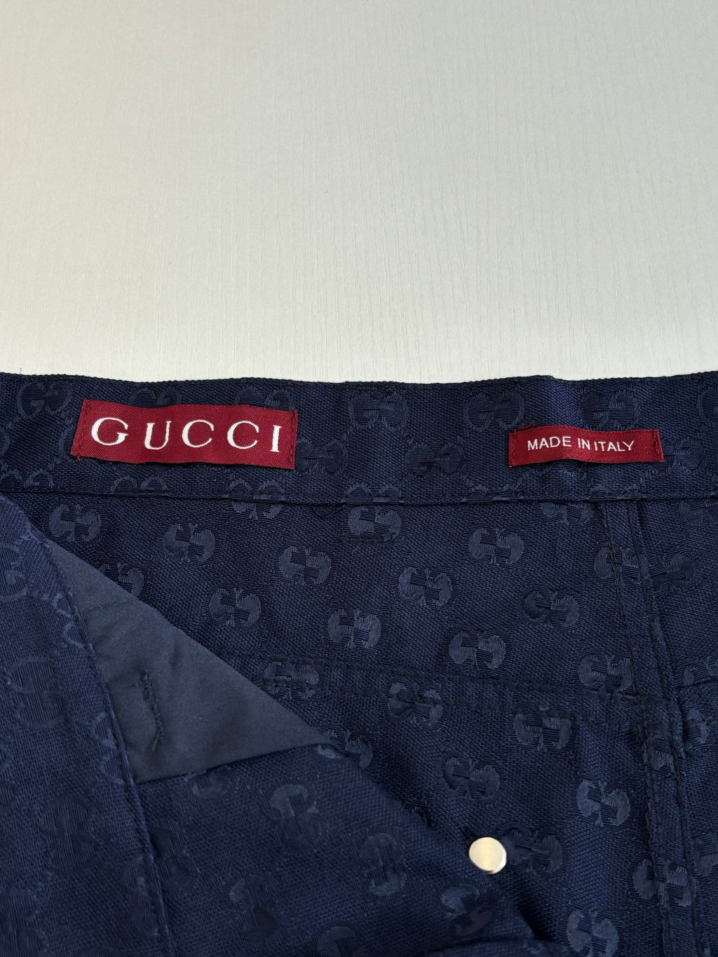 Gucci Double G All-over Jacquard Suit Shorts