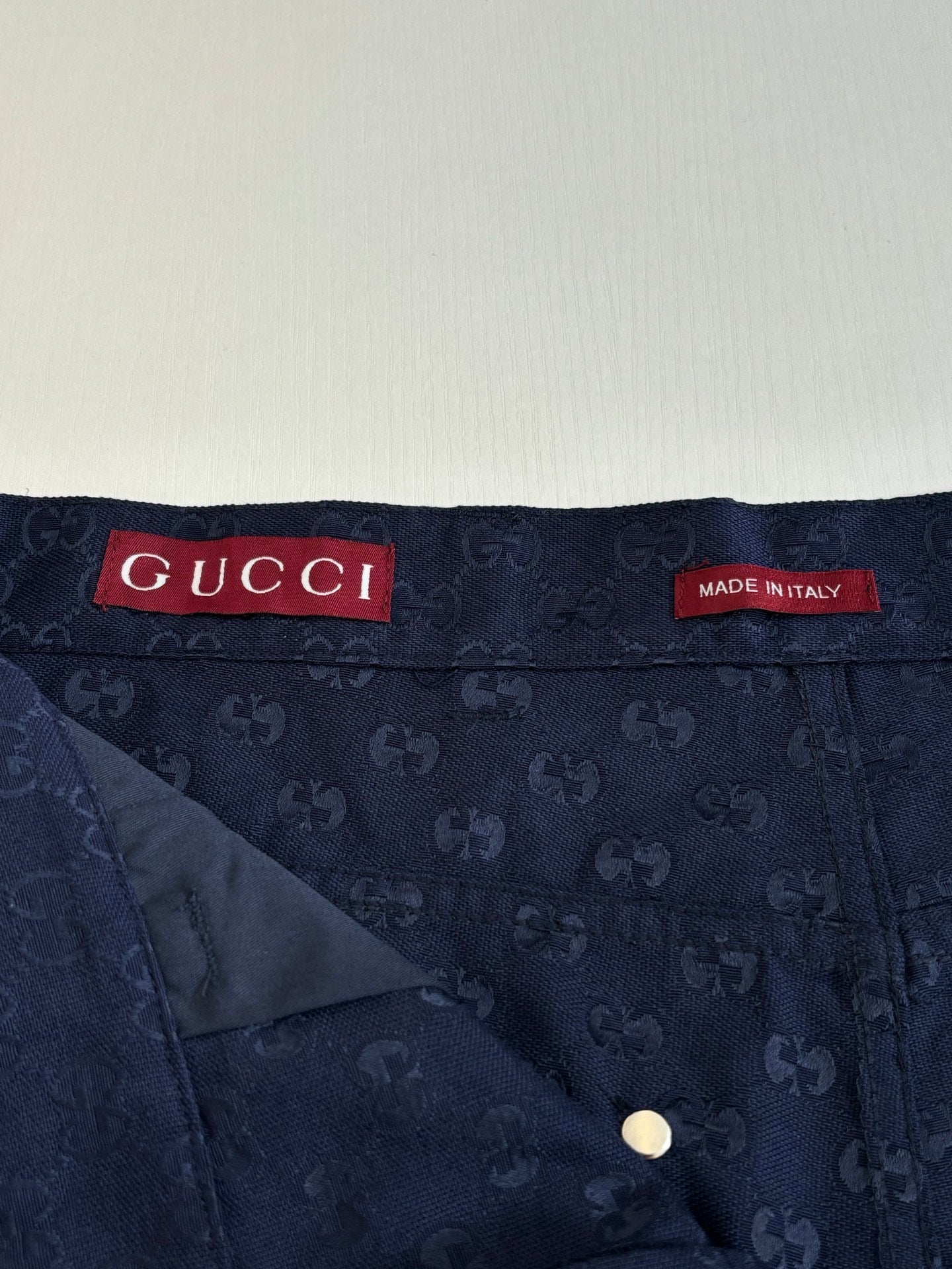 Gucci Double G All-over Jacquard Suit Shorts