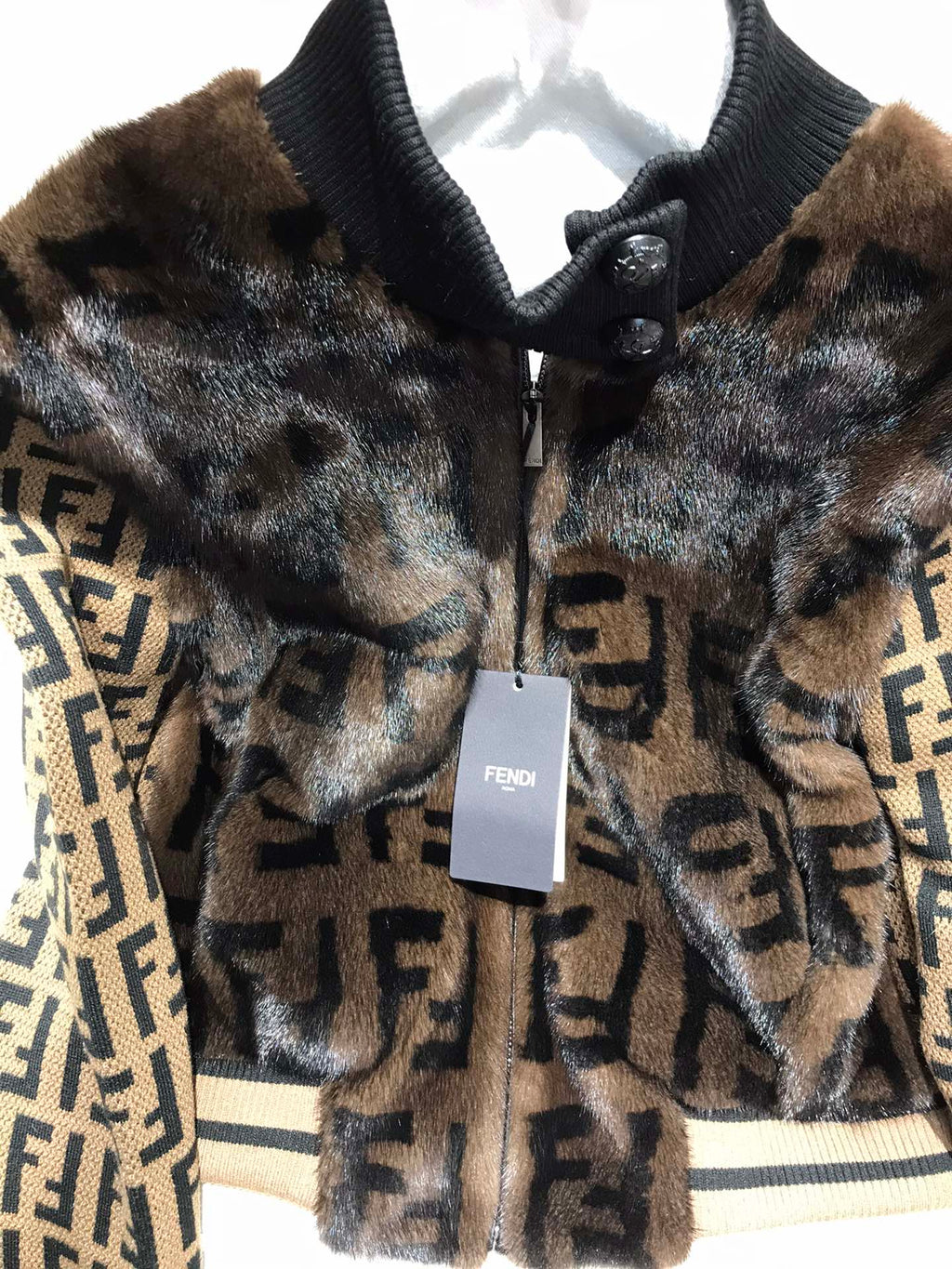 Fendi Mink Coat Jacket