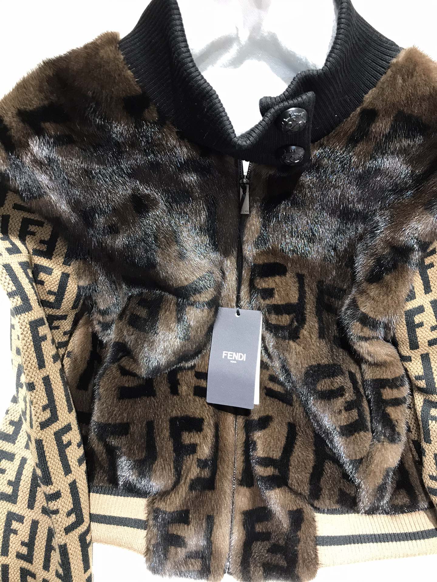 Fendi Mink Coat Jacket