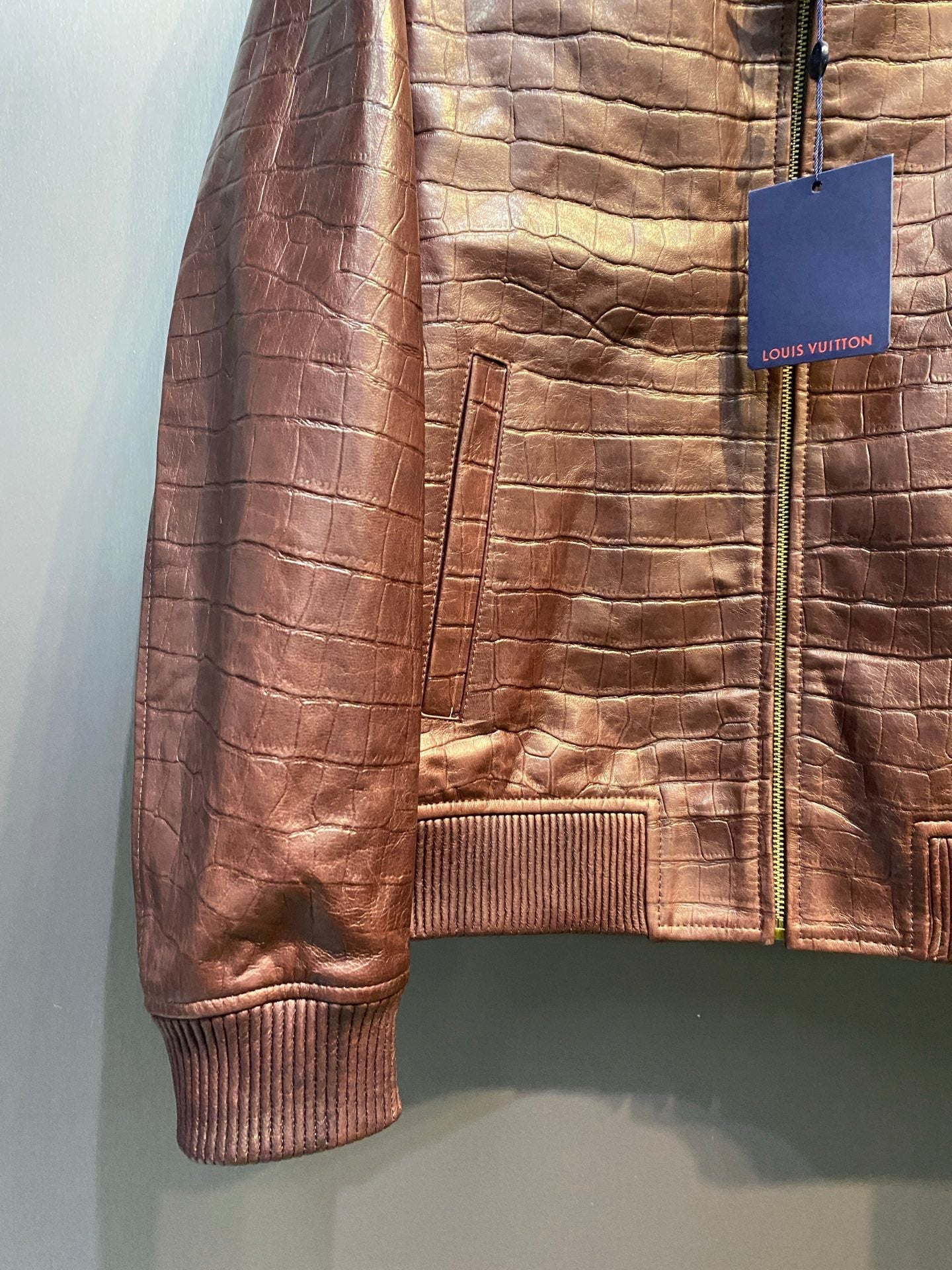 LV Stand Collar Flight Jacket