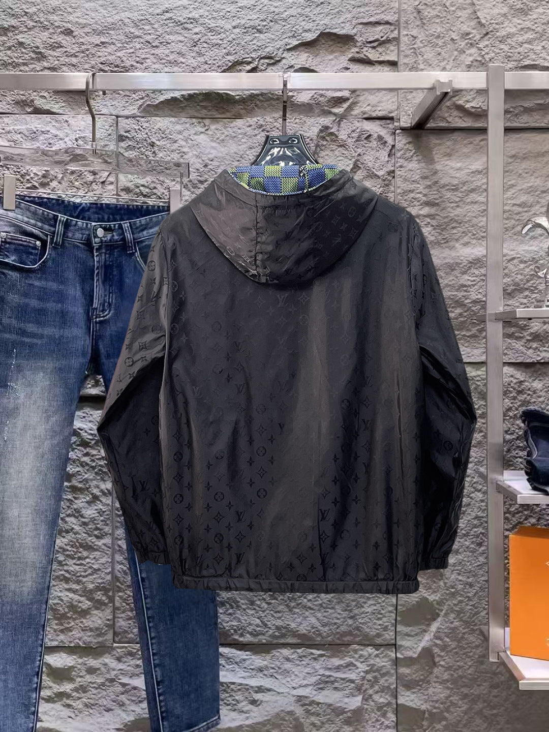 LV Reversible Windbreaker Jacket