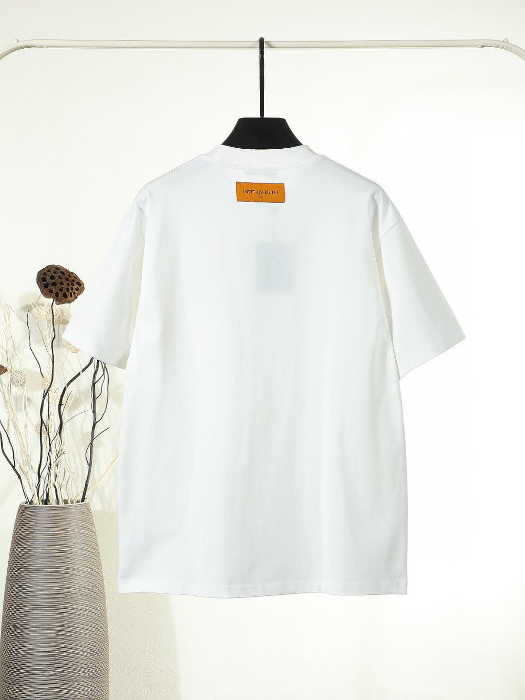 LV Embroidered Collar T-Shirt