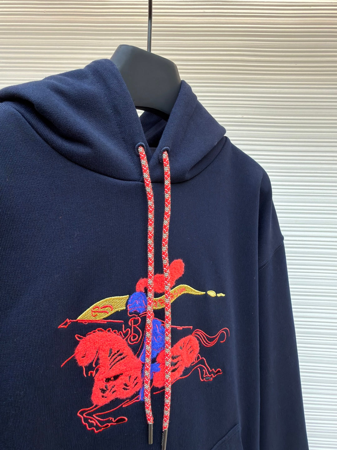 Burberry Fleece Embroidered Hoodie