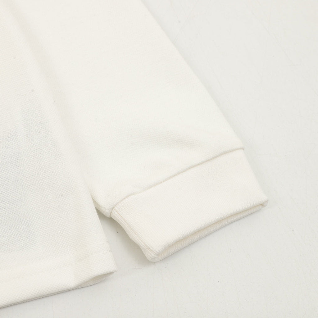 GG Embroidered Letter Collar Long-Sleeve Shirt