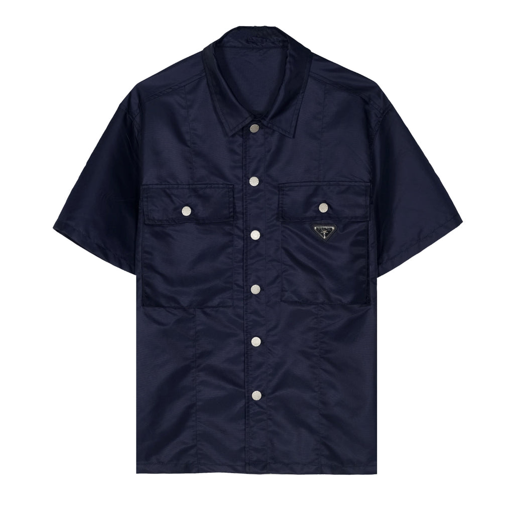Prada Double Pocket Short-Sleeve Shirt