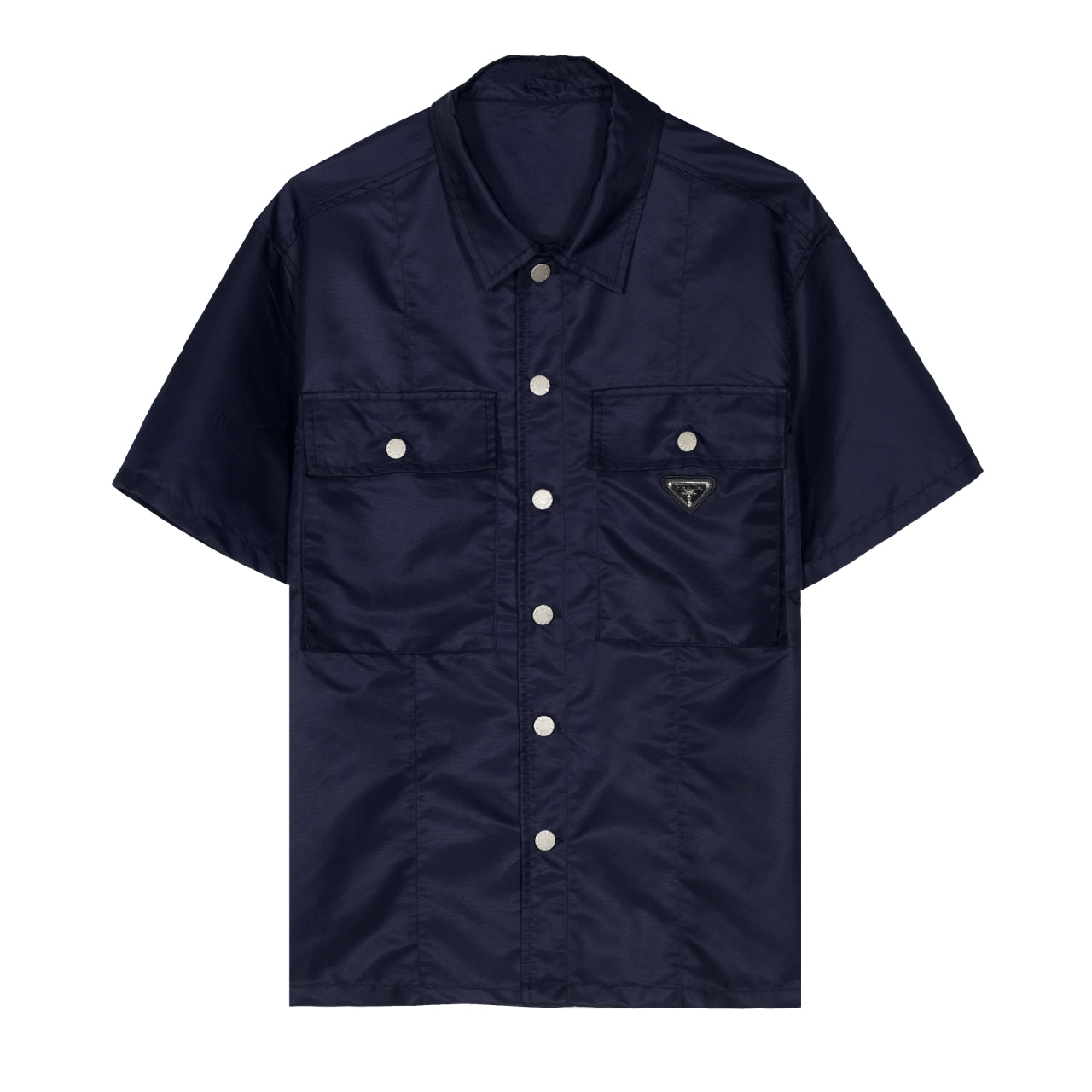 Prada Double Pocket Short-Sleeve Shirt