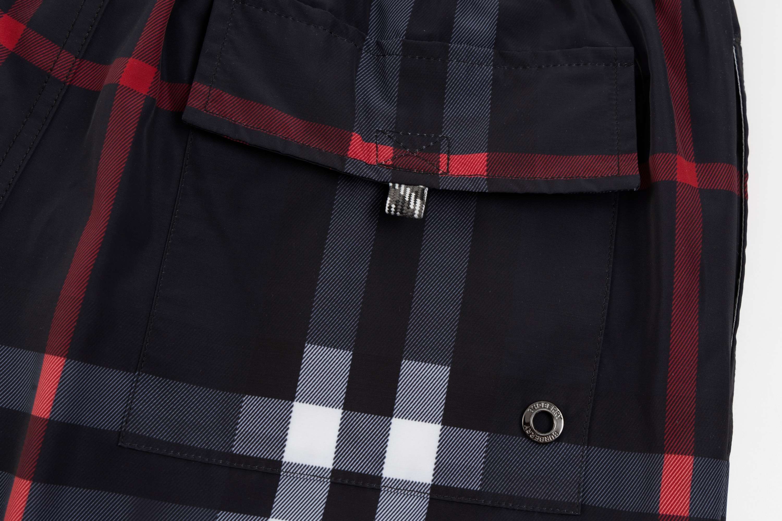Burberry Check Beach Shorts