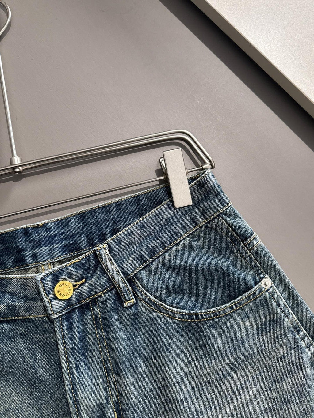 LV Denim Shorts