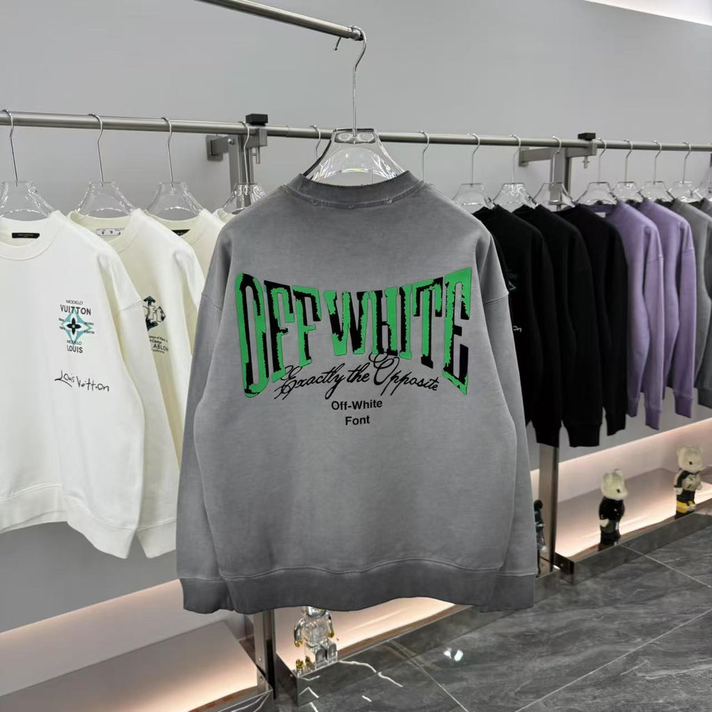 OFF Crew Neck Sweater