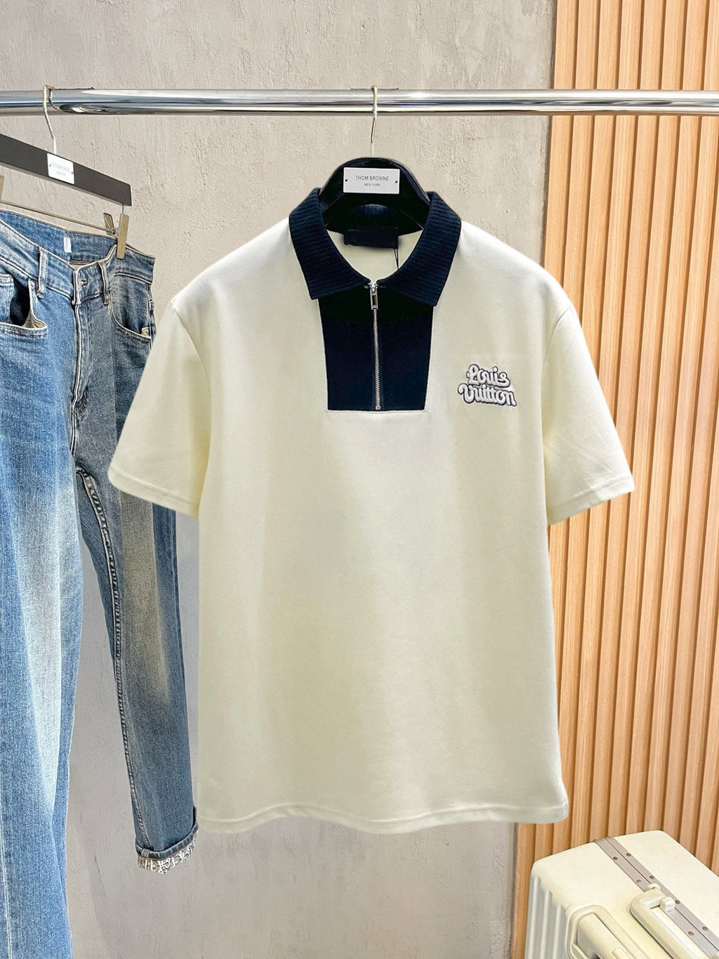 LV Embroidered Polo Shirt