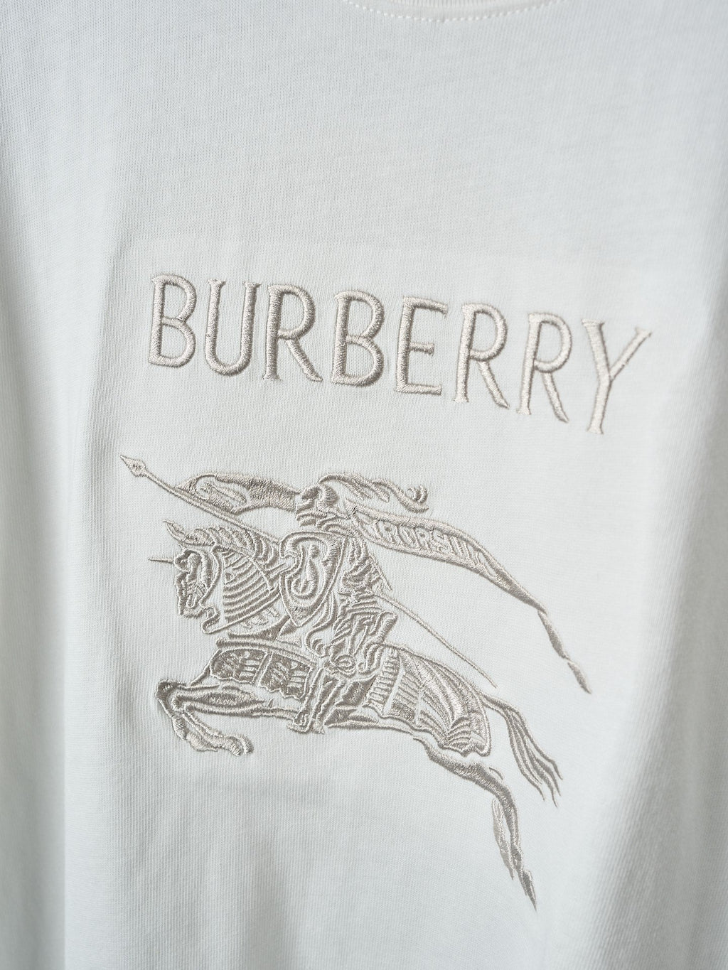 Burberry embroidered T-Shirt