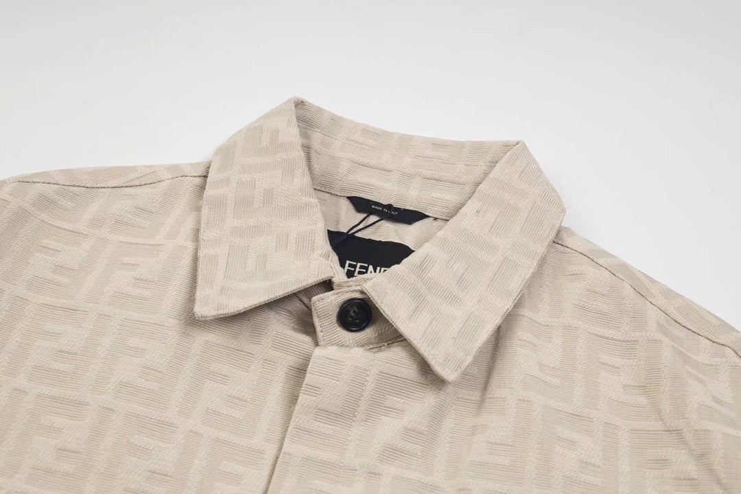 Fendi Jacquard Shirt Jacket