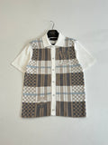 LV Graphic Jacquard Short-Sleeved Shirt