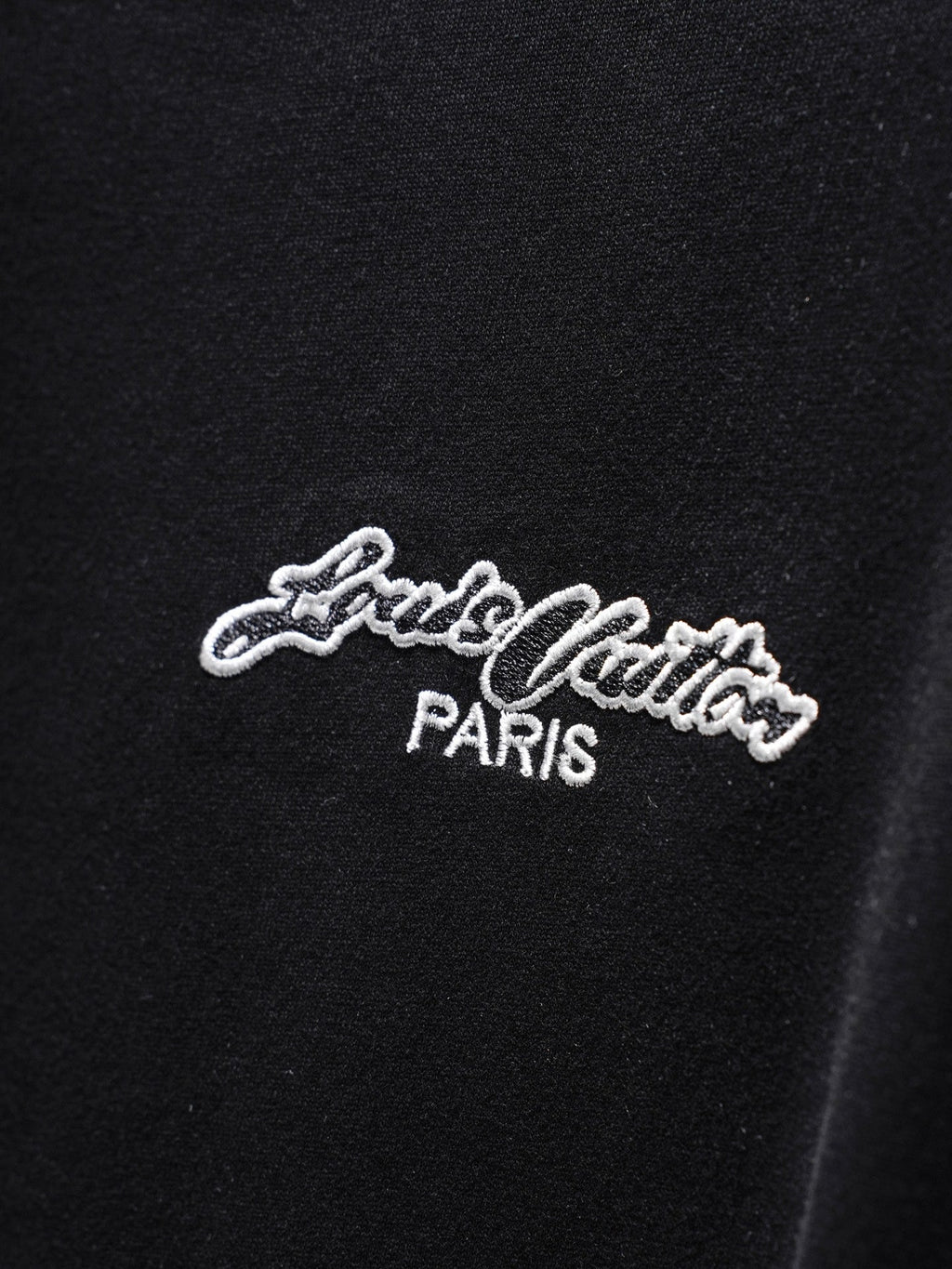 LV Applique Embroidered T-Shirt