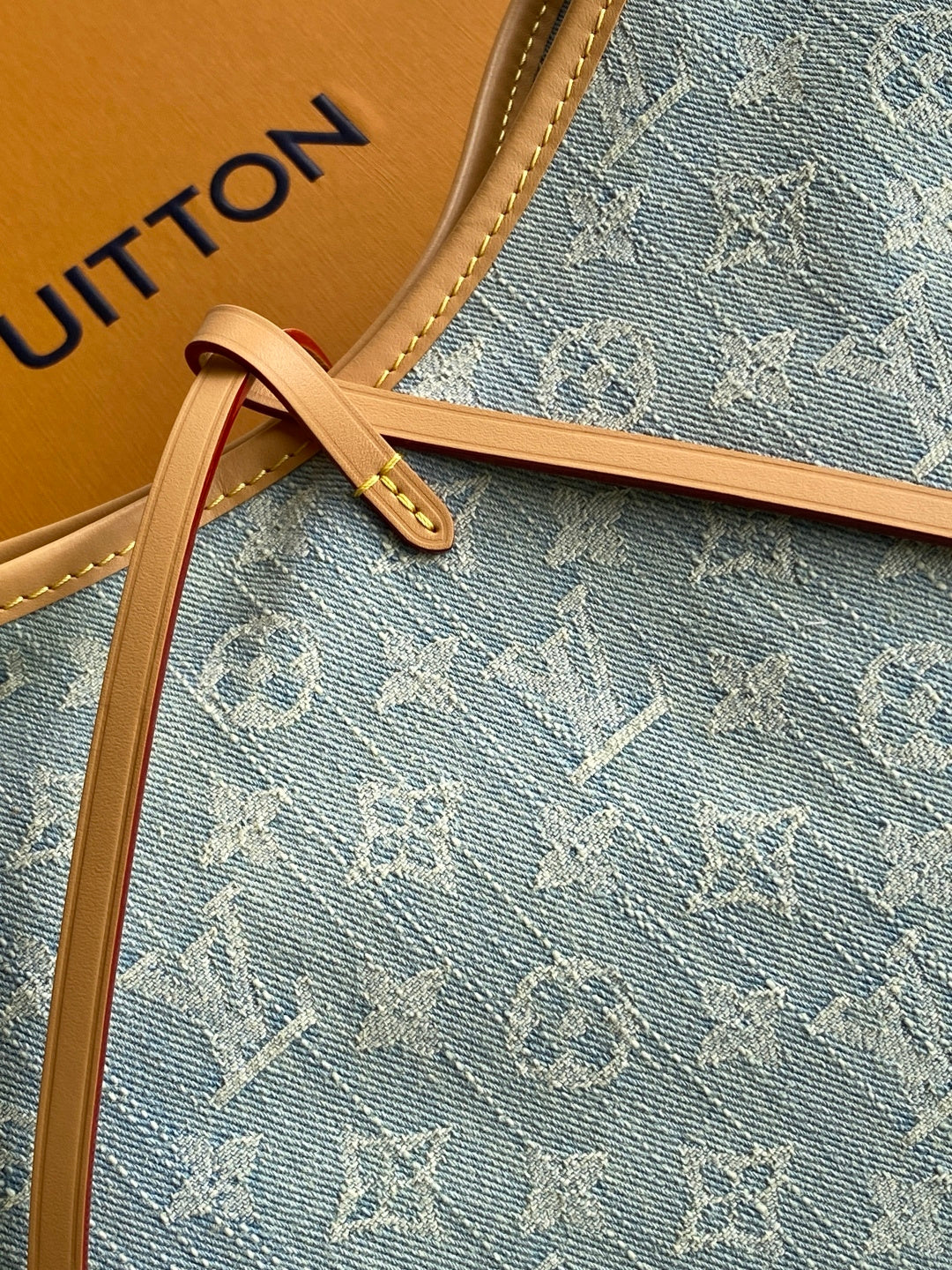 LV denim Handbag
