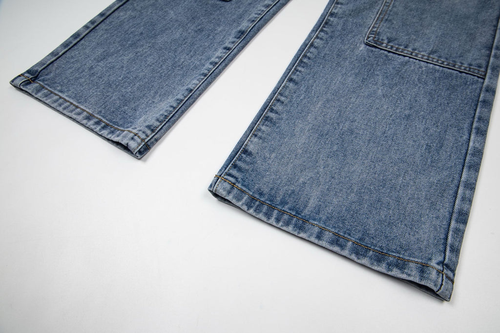 LV Embroidered Work  Jeans