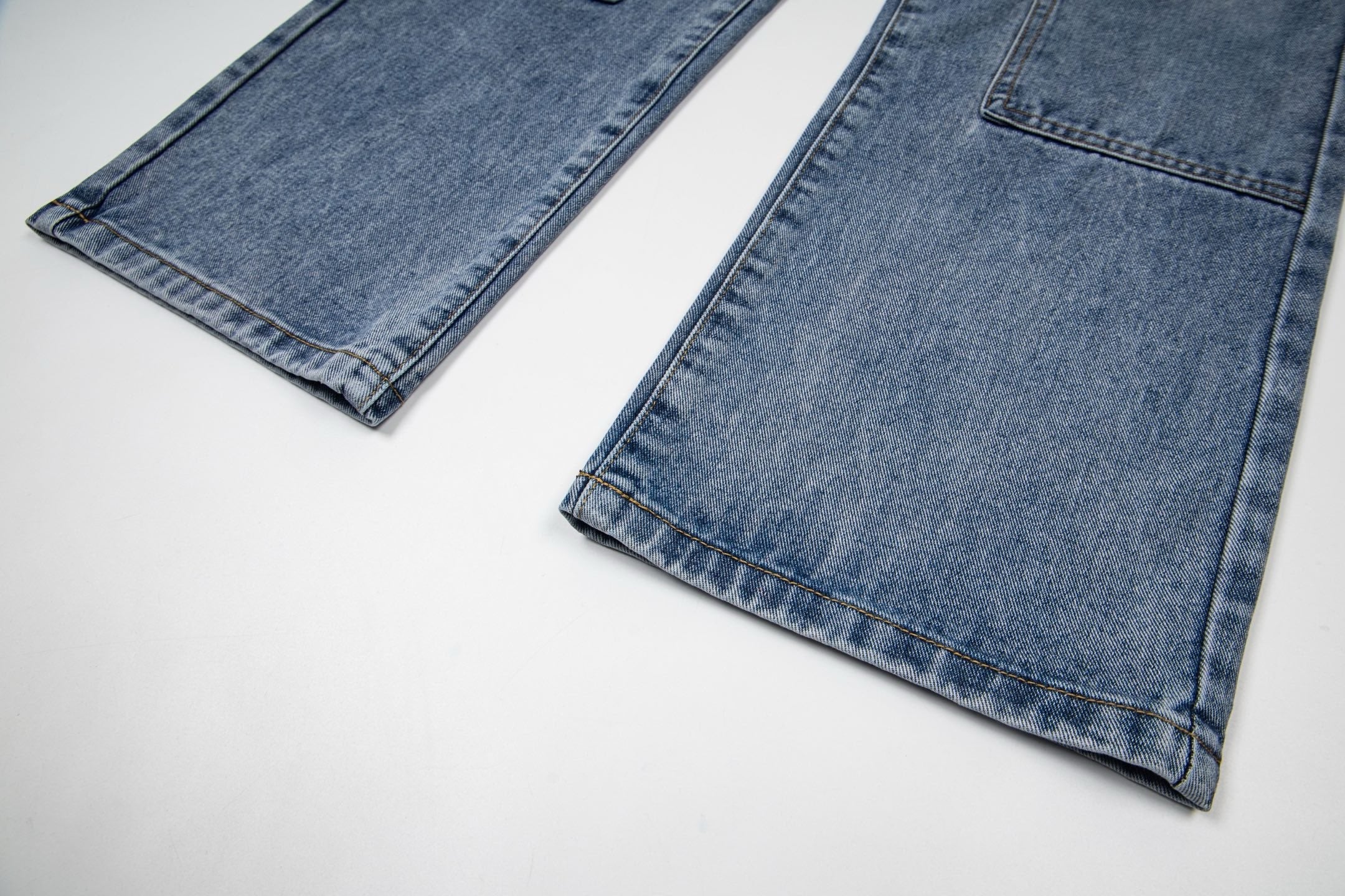 LV Embroidered Work  Jeans