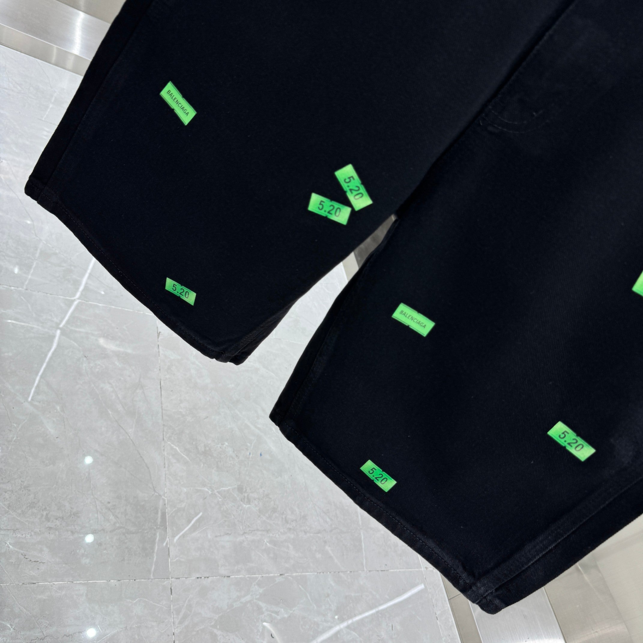 Balenciaga Denim Shorts