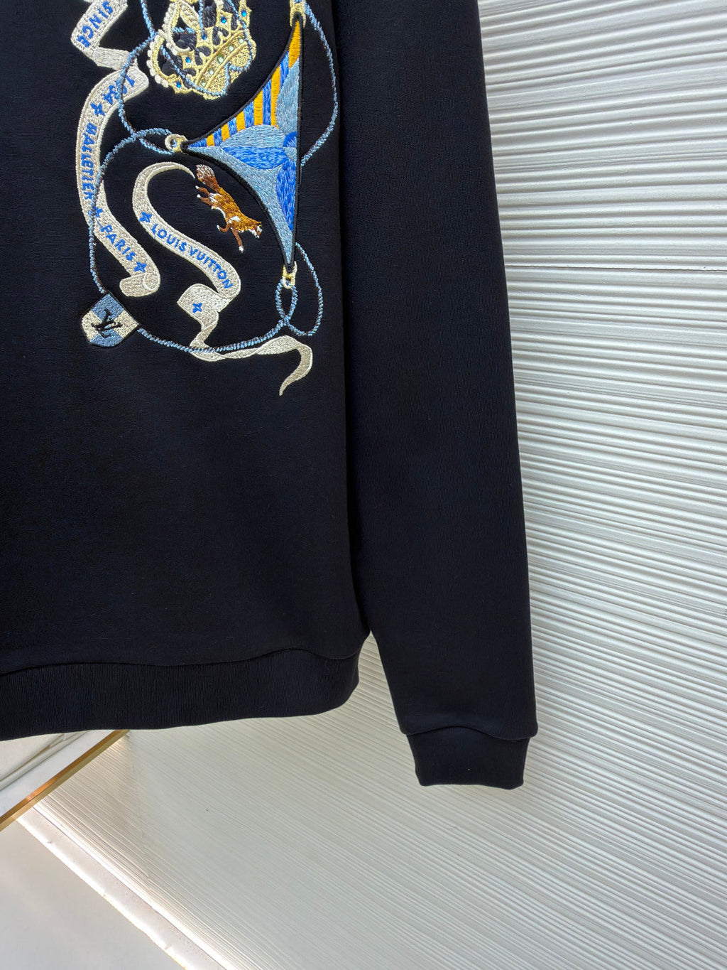 LV Embroidered Sweatshirt
