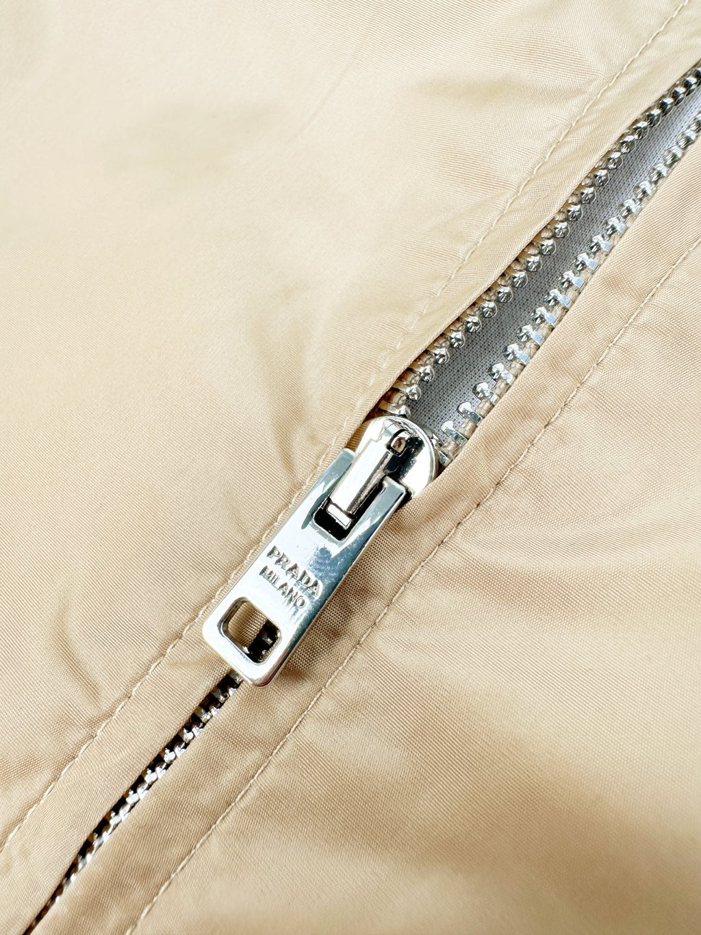 Prada Zipper Short Sleeve Shirt