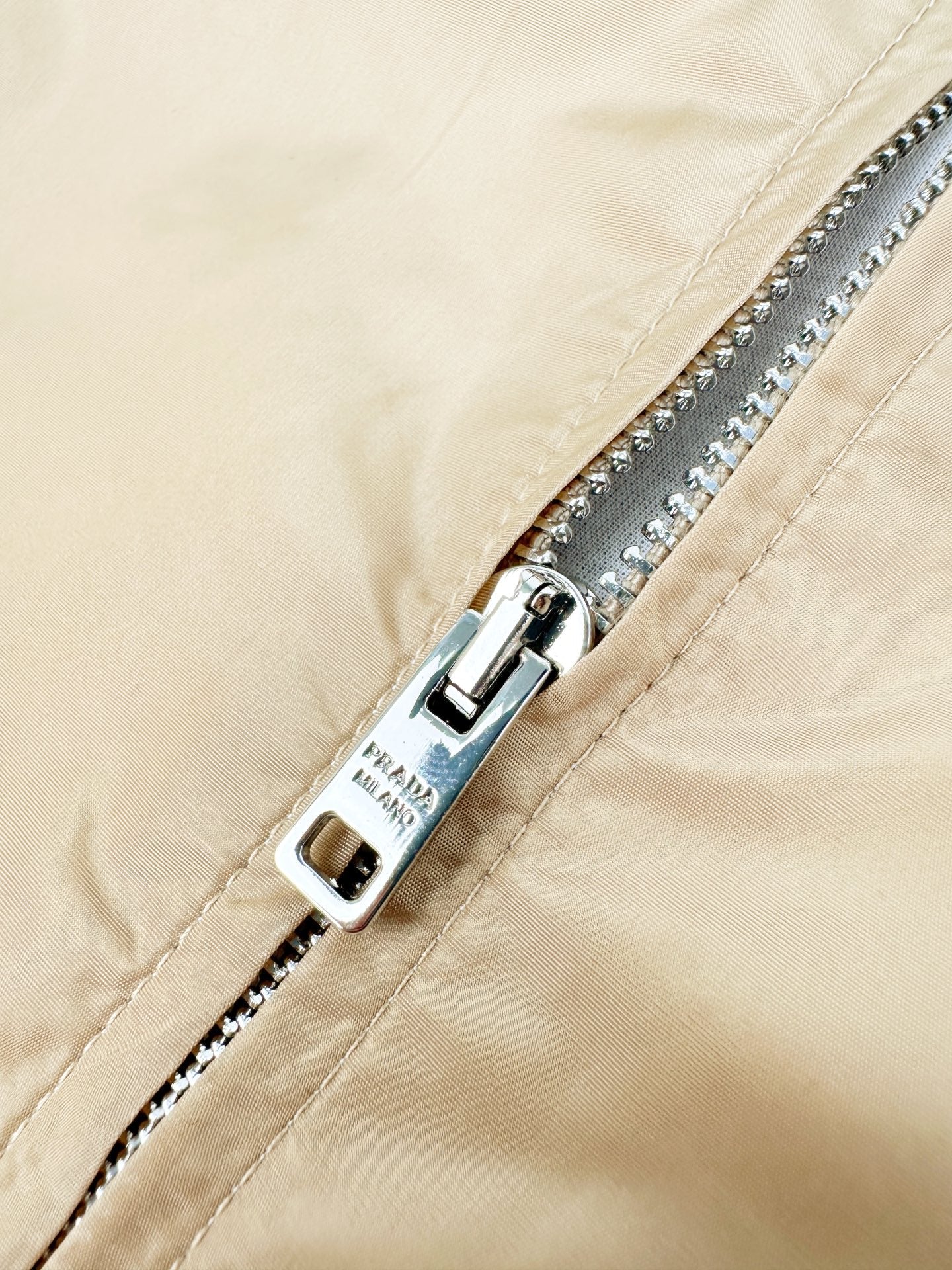 Prada Zipper Short Sleeve Shirt