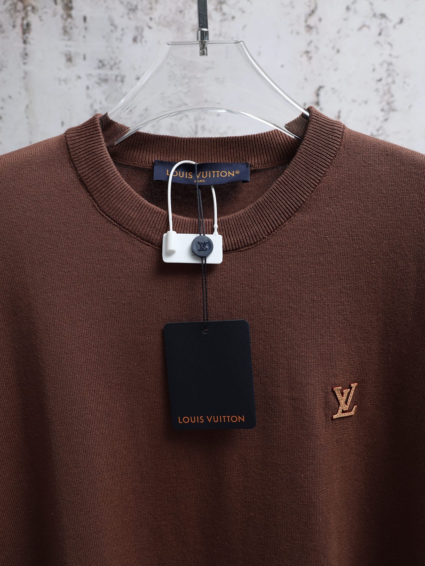 LV Cotton Knit Crewneck T-Shirt