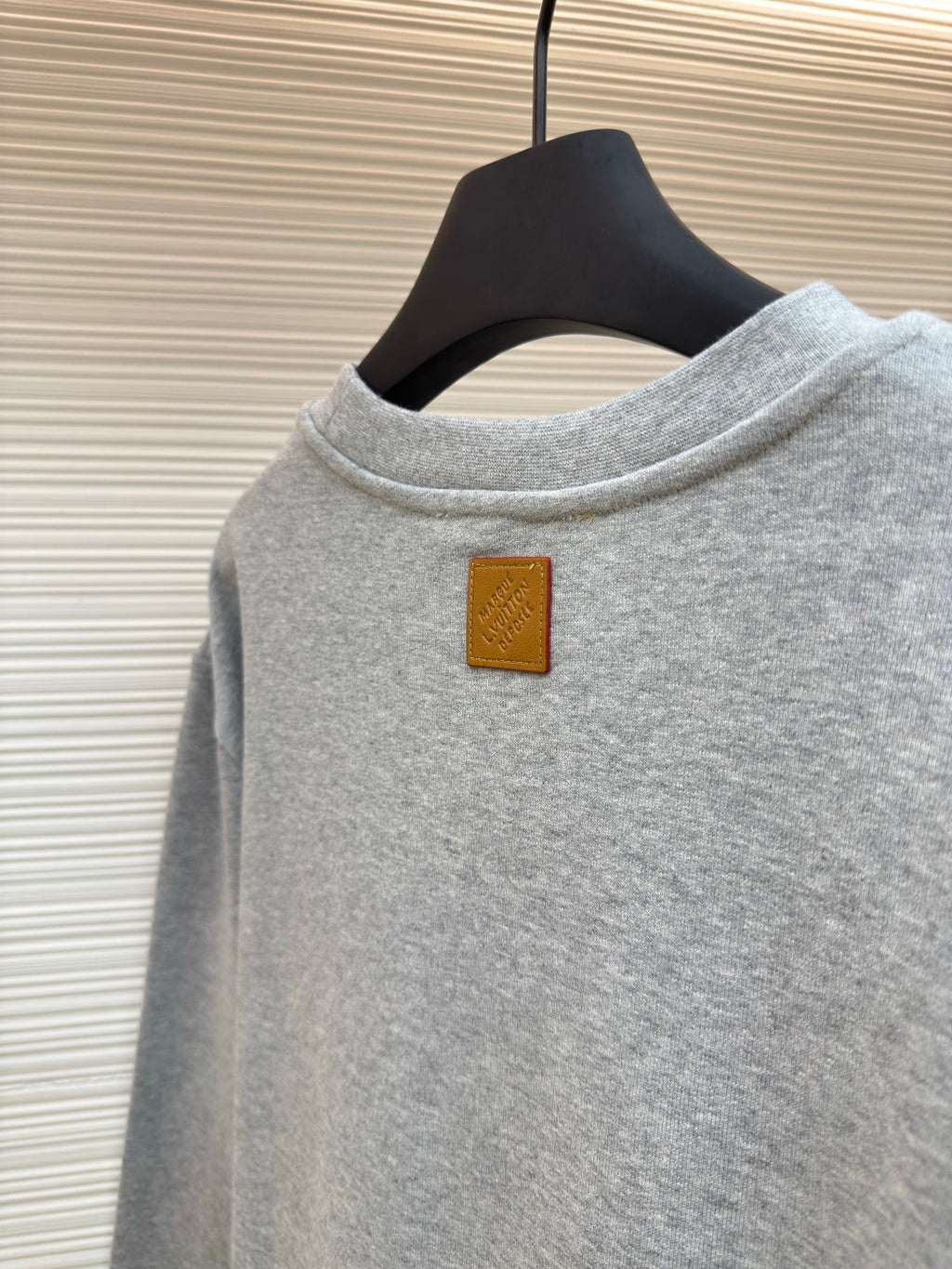 LV Fishing Embroidered Crew Neck Sweatshirt