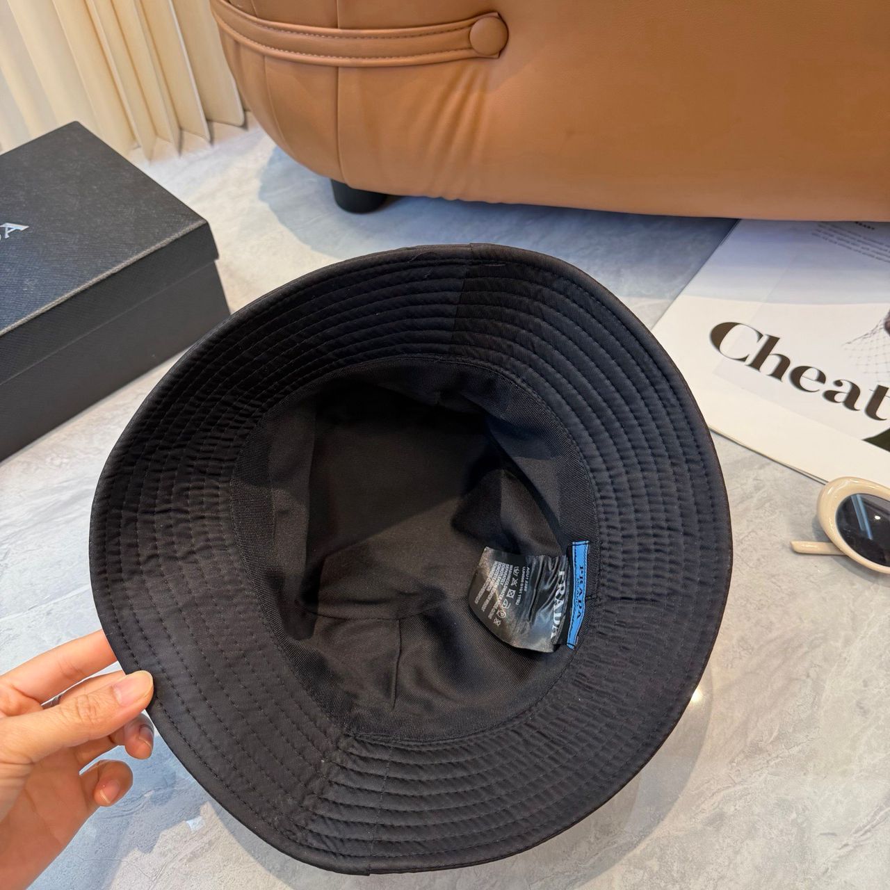 Prada Nylon bucket Hat