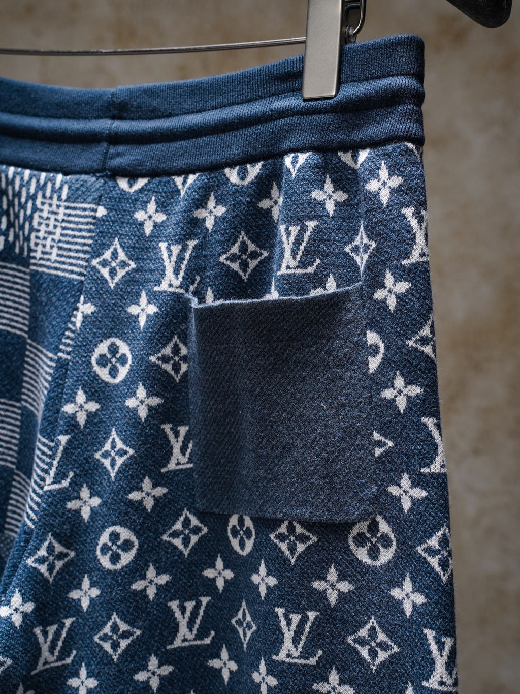 LV × Nigo Patchwork Shorts