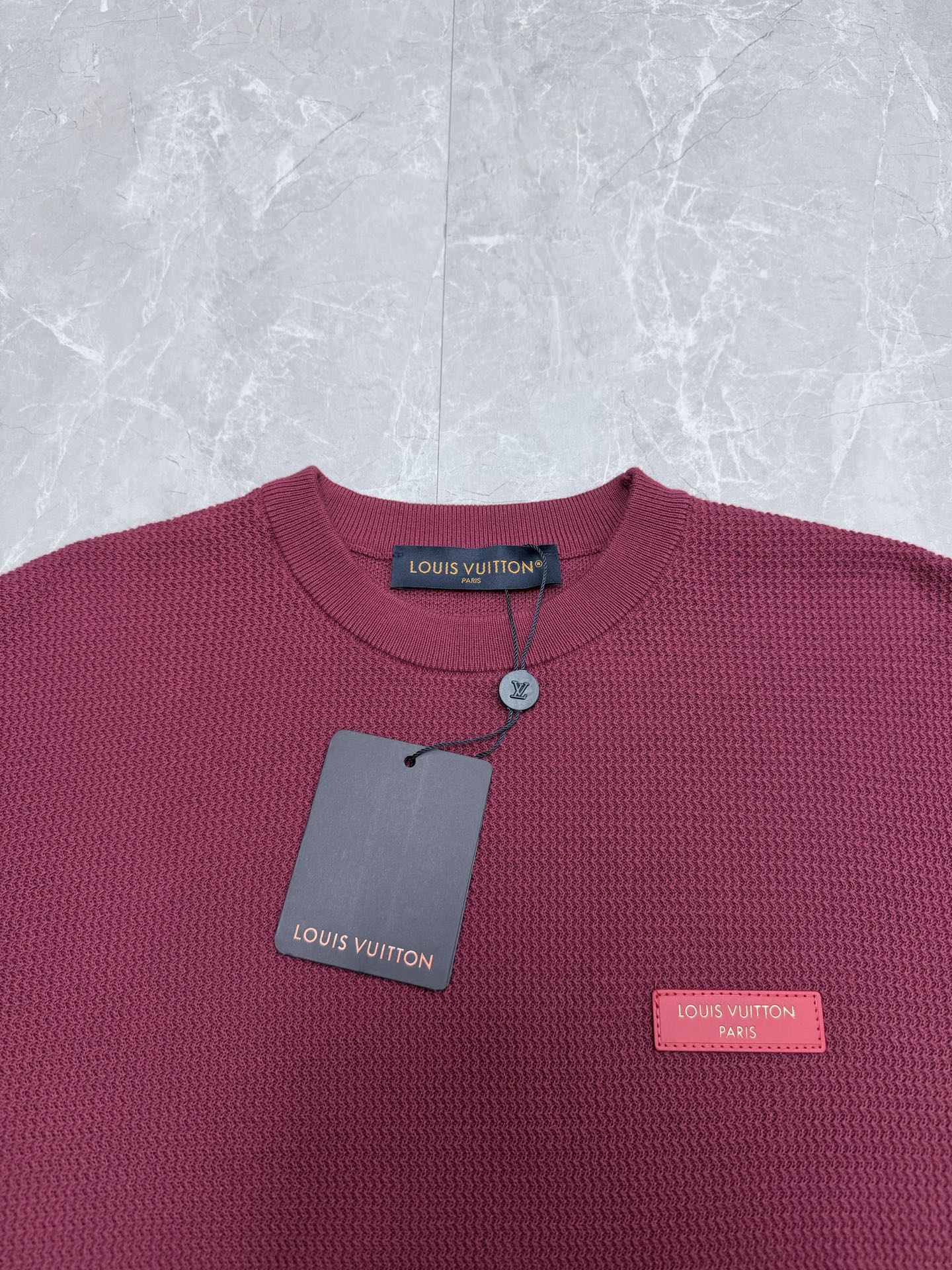 LV Waffle Knit T-Shirt