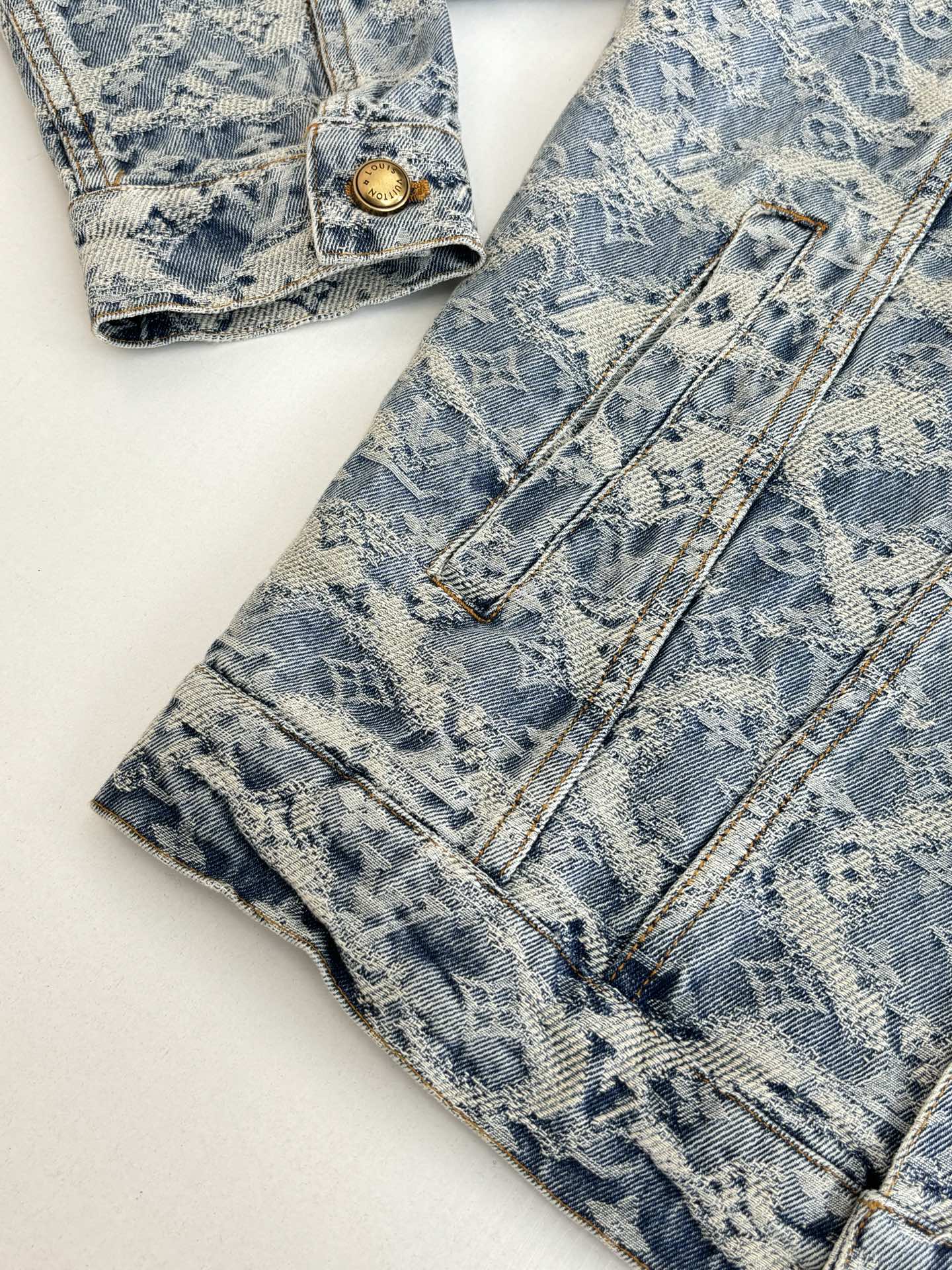 LV Monogram trucker denim Jacket/ pants
