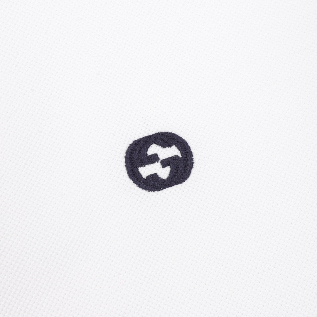 Gucci embroidered Polo short sleeve shirt
