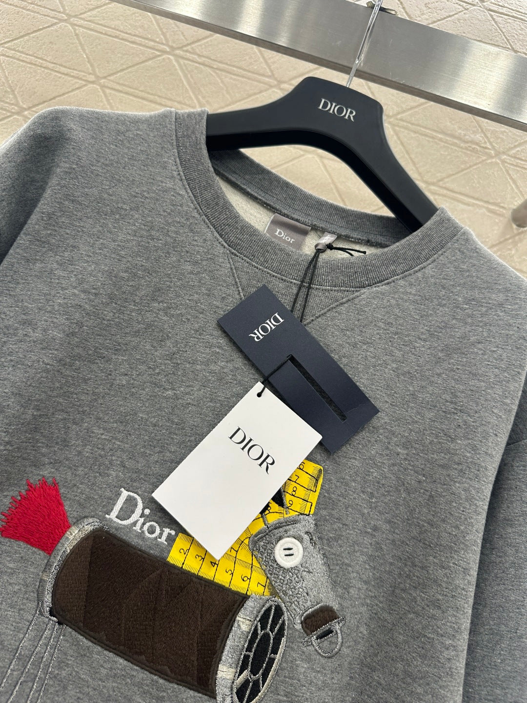 Women's Dior Wooden Horse Sweatshirt