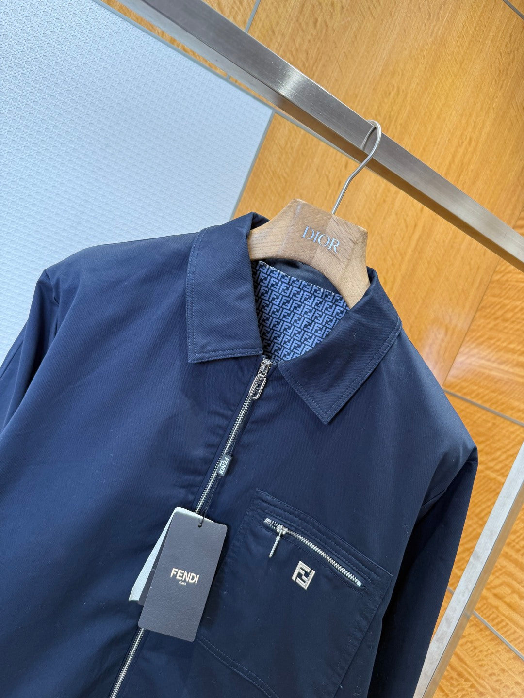 Fendi Double Applique Jacket