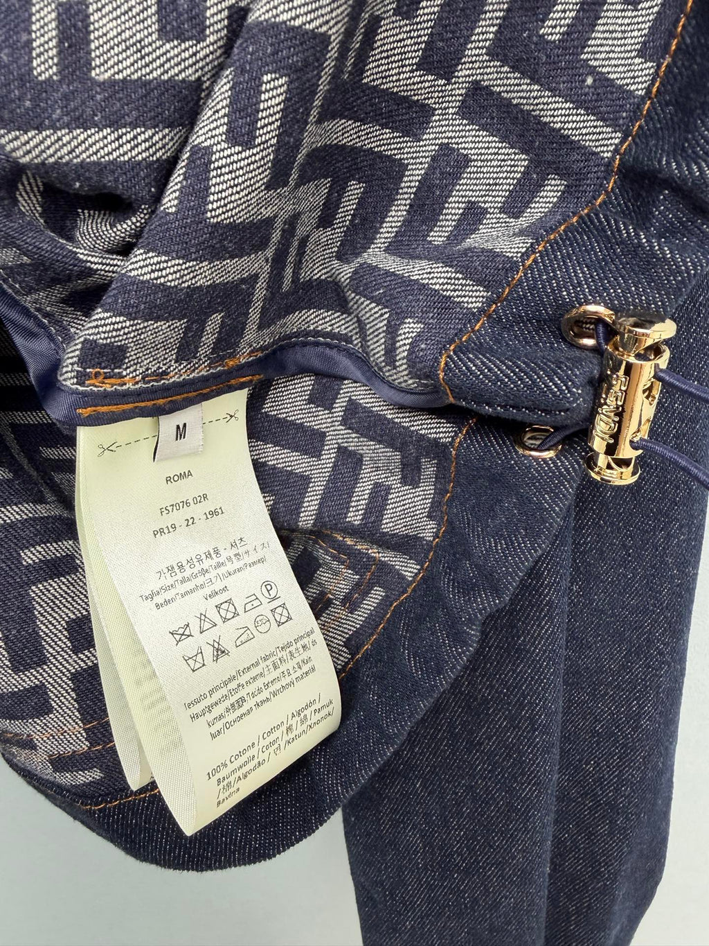 Women Fendi Denim Jacket