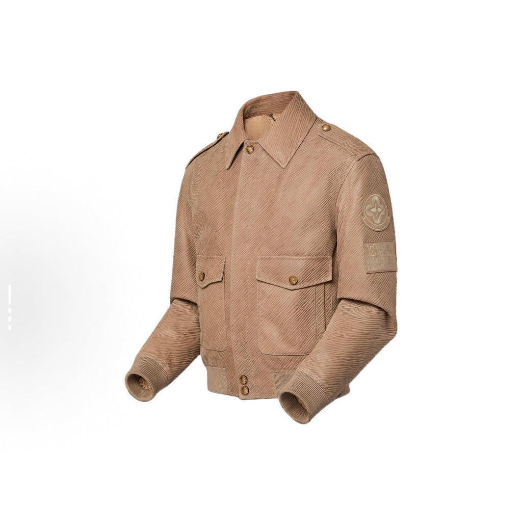 LV Runway Baseball Jacket