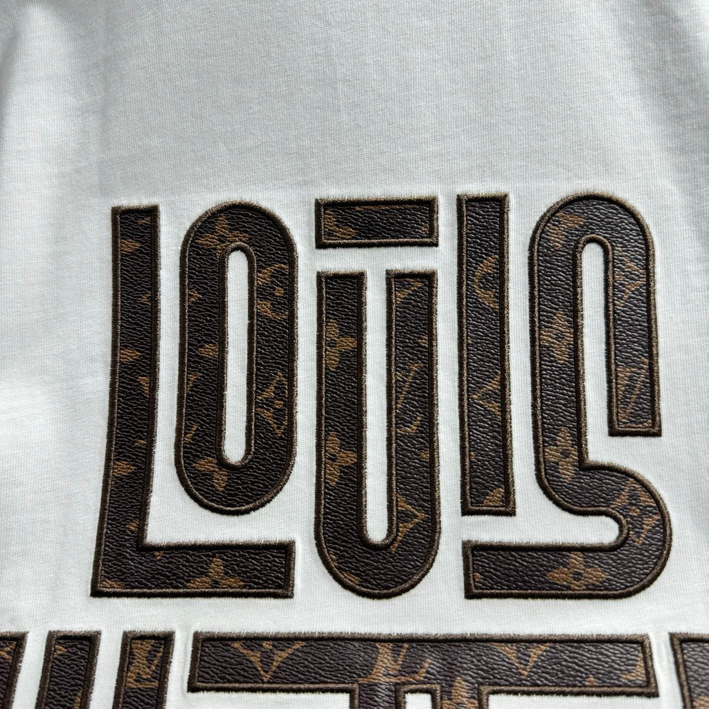 LV Round Neck Short Sleeve Shirt