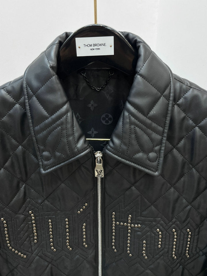 LV leather Jacket