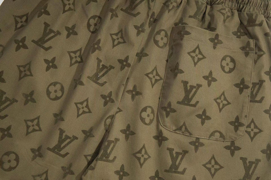 LV Flocked Shorts