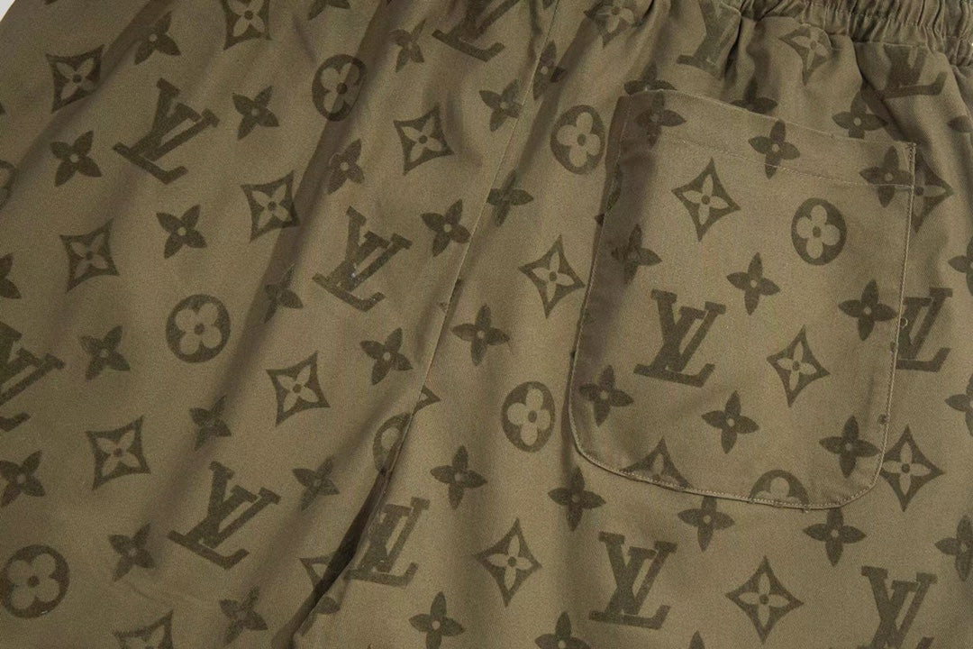 LV Flocked Shorts