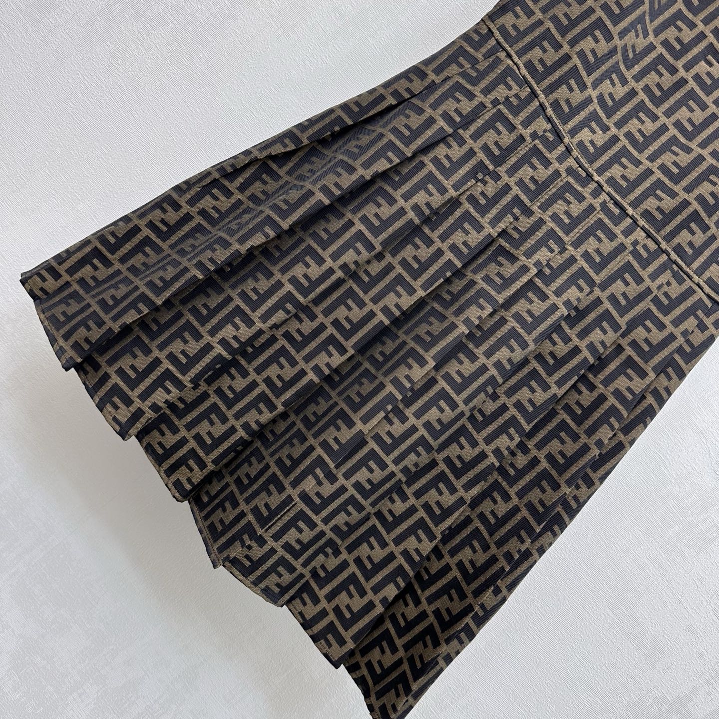 Fendi Jacquard Vest Dress