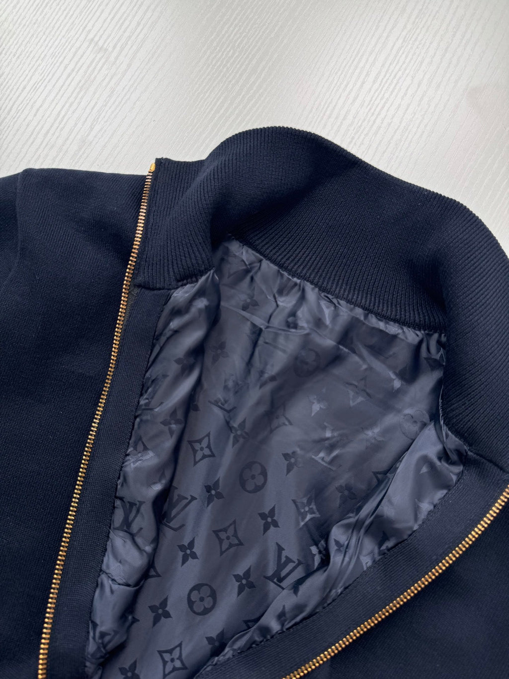 LV Reversible Knit Jacket