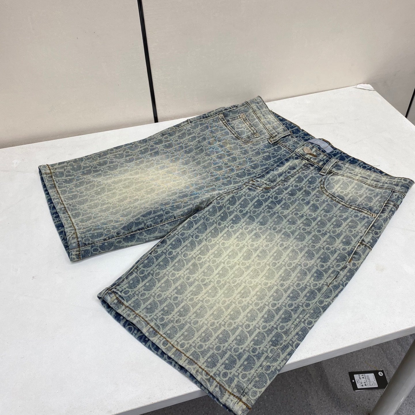 Dior Washed Denim Shorts