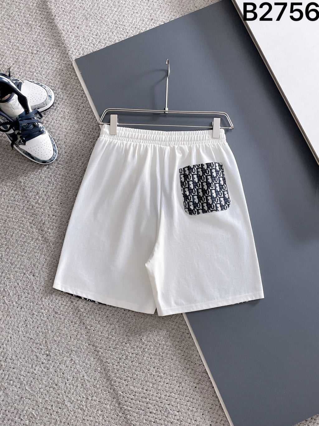 Dior Knit Striped Short