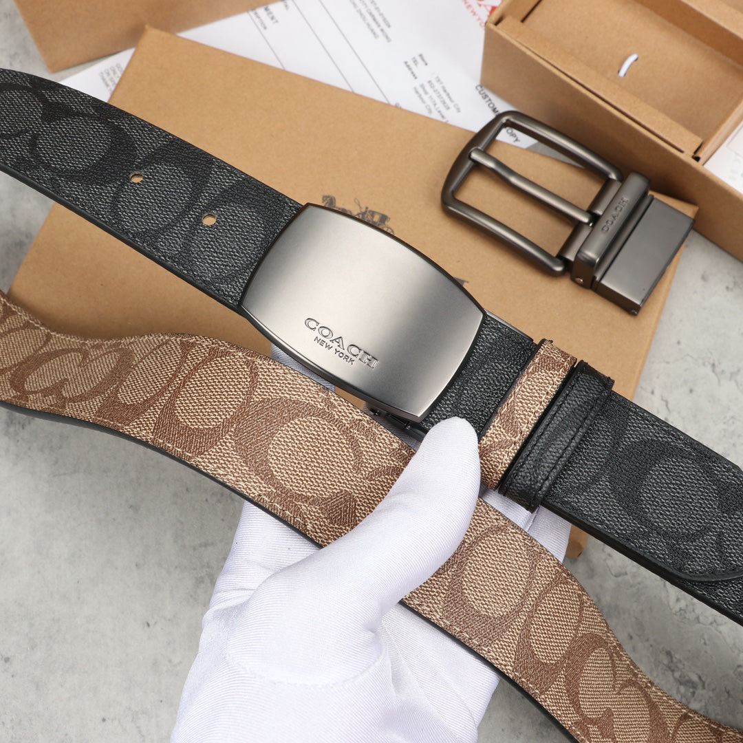 Coach reversible belt